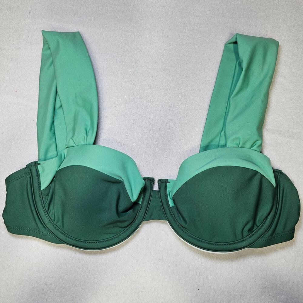 Cupshe Bikini Top‎ Green Size Medium